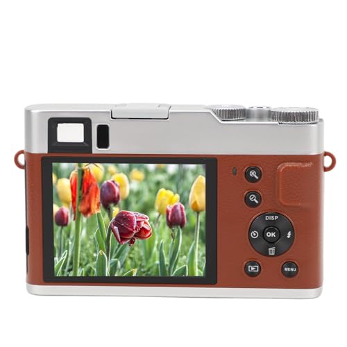 4K 4K ���B���e�[�W Selfie �J�����f�W�^���J���� 48MP 16 Xicalm 2.8 �C���` Screeni Shake Auto Travel Video Cameraorss (���F)