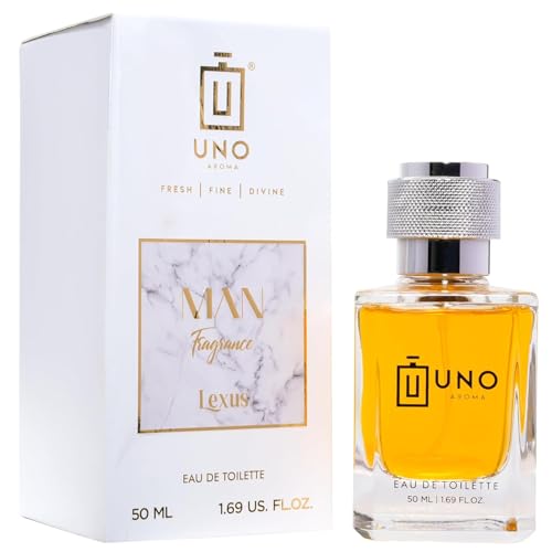 UNO. Aroma Lexus Man Eau de Toilette Fragrance, 1.69 fl oz, 50 ML