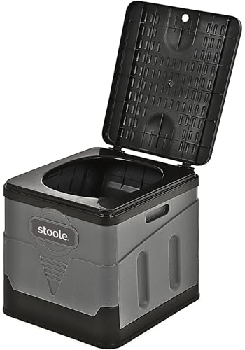 【防災グッズ大賞2024受賞】 スツーレ® 簡易トイレ 防災からアウトドアまで ポータブルトイレ 携帯トイレ 耐荷重100㎏ (b.ブラック&グレー/Mサイズ/排便袋付き) 【防災グッズ大賞2024受賞】 スツーレ® 簡易トイレ 防災からアウトドアまで ポータブルトイレ 携帯トイレ 耐荷重100㎏ (b.ブラック&グレー/Mサイズ/排便袋付き)