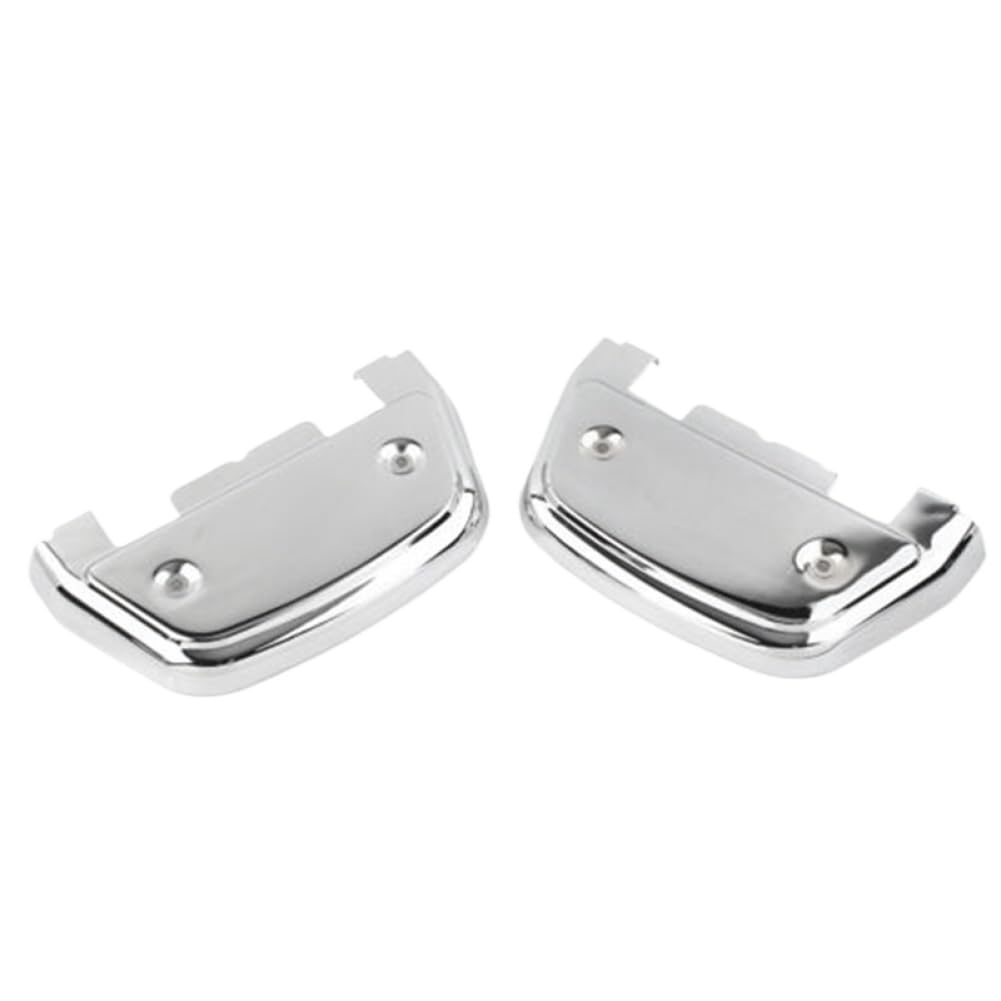 Cubiertas para estribo de pasajero de motocicleta, compatibles con Electra Street Road Ultra Softail, tapa de pie en forma de D