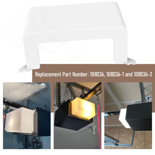 108D36 Garage Door Openers Light Lens Cover for LiftMaster and Chamberlain by BERPSE - Used condition - Image 6