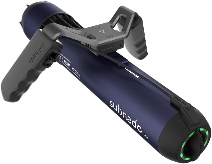 Subnado Underwater Scooter, Diving & Snorkeling Scooter for Adults & Kids, Compact & Portable, Multiple Uses, Blue