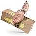 Schlesinger – Embauchoir de marque en bois de cèdre précieux pour hommes pour un entretien optimal des chaussures. Modèle « Kaiser ». Pointures 43/44 couleur argent.