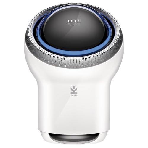 Avalla R-8000 Air Purifier for Whole Home, 300m�/h CADR, Long Life True HEPA Active Carbon Air Filter, 3 Fan Speed Dust Extractor