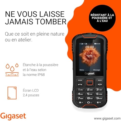 Gigaset Gigaset GLX 8 Dual Sim Téléphone portable outdoor - vue 3