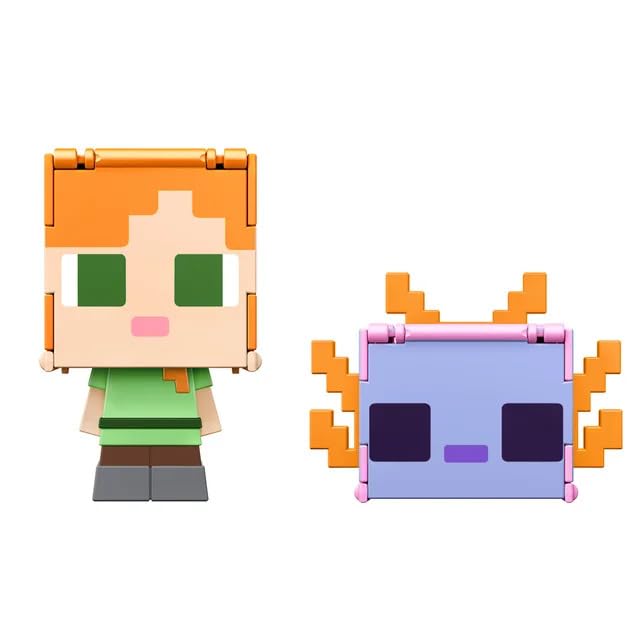 日本未発売 マイクラ Flippin フィギュア アレックス ウーパールーパー 予約商品】Youtooz マインクラフト フィギュア