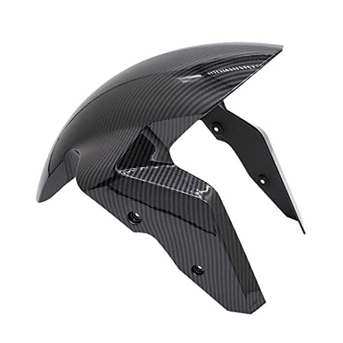 LIHAI SHOP Compatible con BMW S1000RR S1000R 2009-2018 Piezas de motocicleta Fibra de carbono Frontal guardabarros guardabarros contra salpicaduras de barro S1000 RR 2014 2015 2016 17 Cover