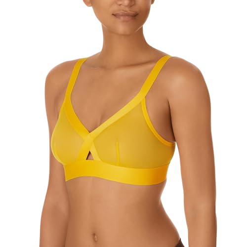 Image of DKNY Women's Sheers Wirefree Softcup Bralette Bra