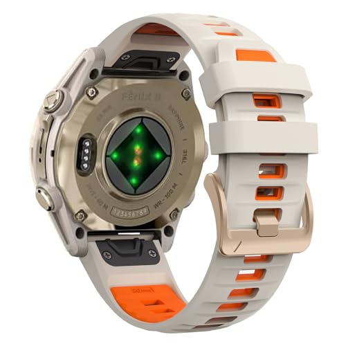 Bracelet montre silicone 20mm Garmin Fenix 8 43mm Fenix 7S 6S 5S plus epix