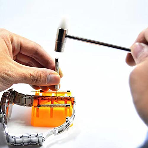JJHXSM 20pcs Watch Band Punch Pin 0.8mm Bracelet Link Remover Repair Tool for Riveting Watches and Jewelry