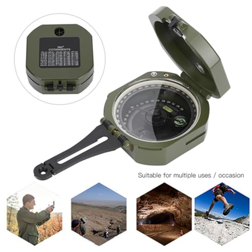 Brújula Militar con Bolsa, para Senderismo y Camping miniatura 5