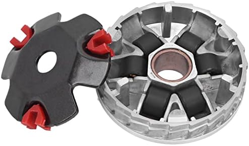 Racing Variator Kit, moped variator scooter variator Heat Dissipation High Performance Replacement for GY6 50cc 139QMB Based Engine variator clutch kit variator pulley kit Engine Front Clutch