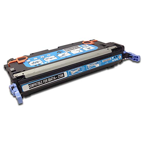 Best Cyber Deals 🔥 Speedy Toner HP 3600 Remanufactured Cyan HP Q6071A High Yield Quality Laser Toner Cartridges Replacement Use for HP Color Laserjet 3600 (502A)