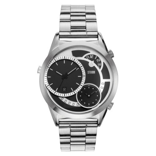 STORM SA4662/BK 4662/BK – Watch, Silver Stainless Steel Strap, Silver, Bracelet