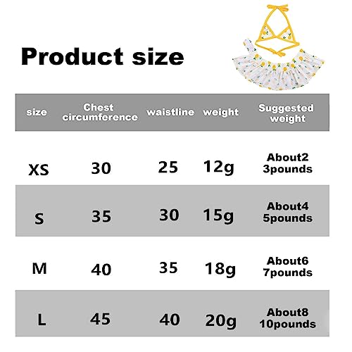 Maiô Para Cães | biquíni para cachorro, sunga para cachorro com estampa abacaxi | Roupas femininas p