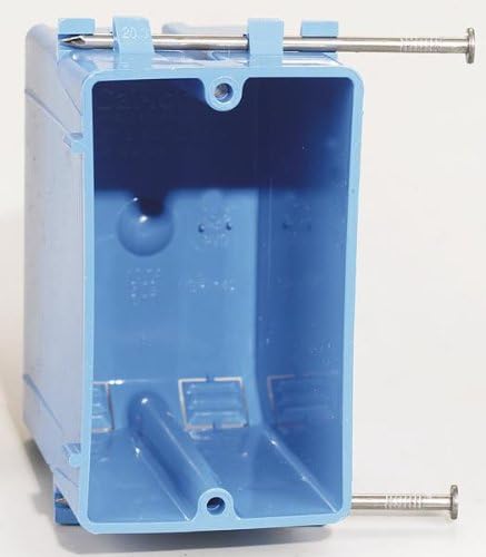 Carlon Lamson & Sessons B120AR-UPC Single Gang Box With Nails