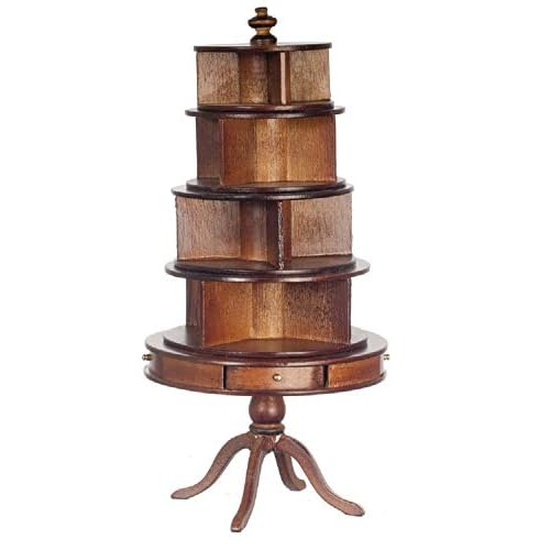 Aztec Imports Miniature Georgian Walnut Bookcase