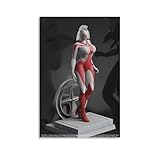ウルトラの母 写真ポスター オフィス ベッドルーム ダイニングルーム装飾 キャンバス 印刷 アートパネル12x18inch(30x45cm)