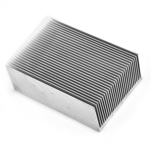 NiuLumea Radiador disipador de calor de aluminio, 100 x 69 x 36 mm, transistor LED para amplificador, fuente de alimentación y refrigeración de equipos electrónicos - imagen 2