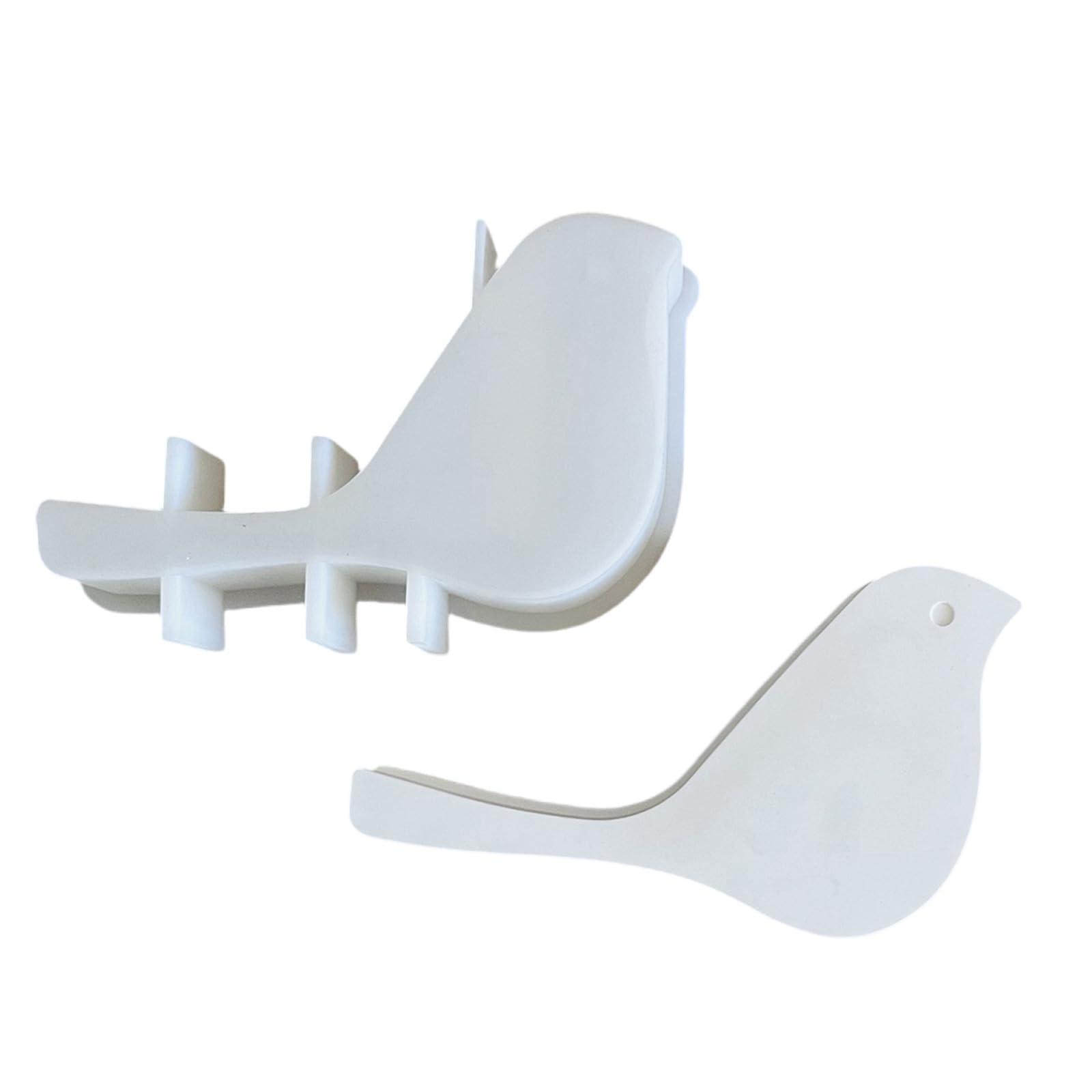 Msioytog Bird Shaped Resin Silicone Molds for Epoxy Resin Business Card Holder Craft Concrete Cement Silicone Molds Business Card Holder