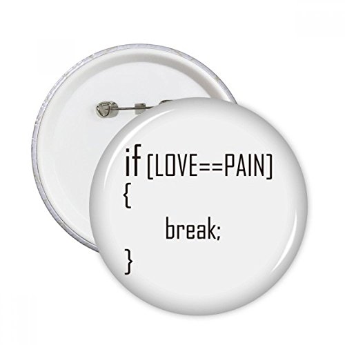 Badge bouton douleur ronde pour personnaliser un blouson ou un sac à dos en tissu