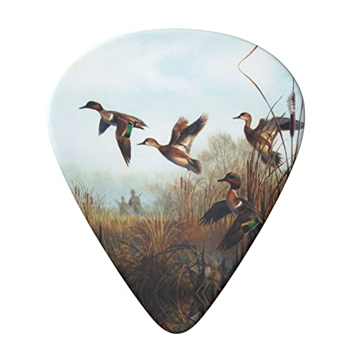 Hunting Flying Wild Lot de 6 médiators pour guitare acoustique, guitare électrique, basse, ukulélé – fins, moyens et… - Les Beatles, Paul McCartney, John Lennon, RIngo Starr, George Harrison Hunting Flying Wild Lot de 6 médiators pour guitare acoustique, guitare électrique, basse, ukulélé – fins, moyens et… – Image 4