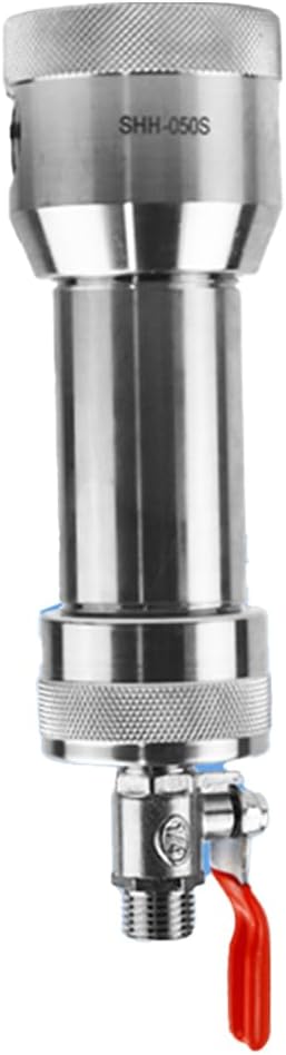 304 Stainless Steel Fluid Filter Screen SHH-050S, for Spray Gun & Diaphragm Pump Paint Coating Glue Pipeline (60 mesh)