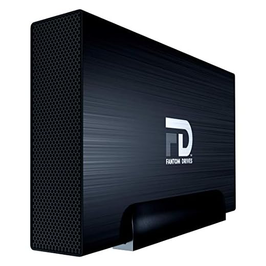 Fantom Drives 2 TB extern hårddisk – 7200 RPM USB 3.0/3.1 Gen 1 aluminiumfodral – Mac, Windows, PS4 och Xbox (GF3B2000UP)