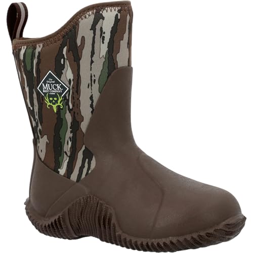 MUCK The Original Boot Company Big Kid's Camo Hale Boot, Mid-Calf, 9