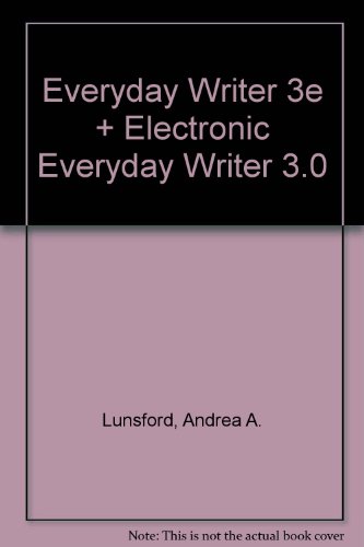 Everyday Writer 3e & Electronic Everyday Writer 3.0