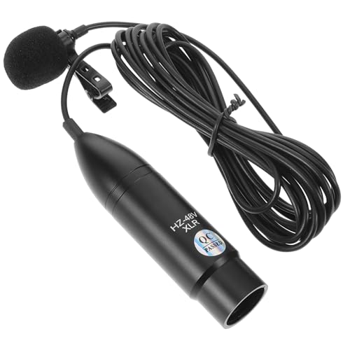 Microphone cravate IMIKEYA XLR pour vos tournages vidéo et diffusions en direct