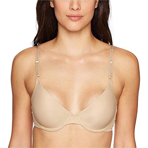 Maidenform Women's One Fabulous Fit Tailored Demi Bra, Beige,34 B US