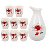 Verres à saké : adaptés au stockage et à la distribution d'eau, de thé, de saké, pour régaler les invités et les impressionner, distributeur