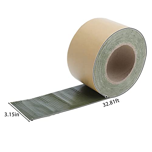 Sansanya Pond Liner Seam Tape Epdm Liner Seam Tape Self Adhesive Double Sided Liner Repair Tape Pond Liner Tape For Pond Liner Splicing, Patch Holes And Cracks (3.15" X32.8') #TOP1