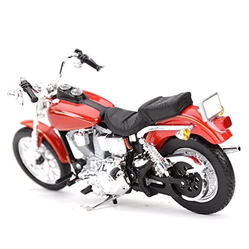 Moto miniature Harley-Davidson 1997 FXDL 1:18, véhicule de simulation moulé sous pression