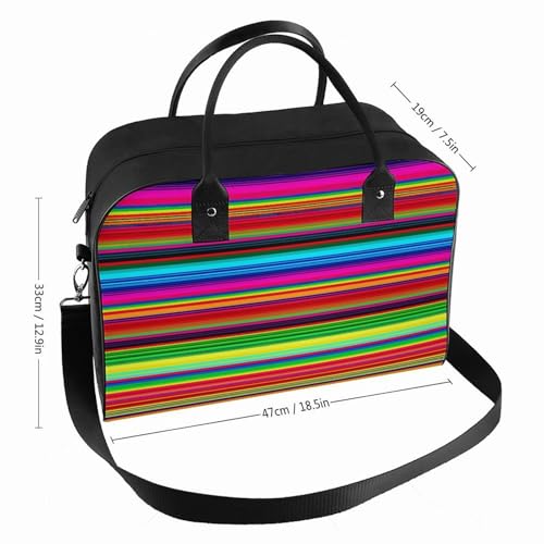 Maletín Colorido con Rayas Mexicanas para Laptop miniatura 2