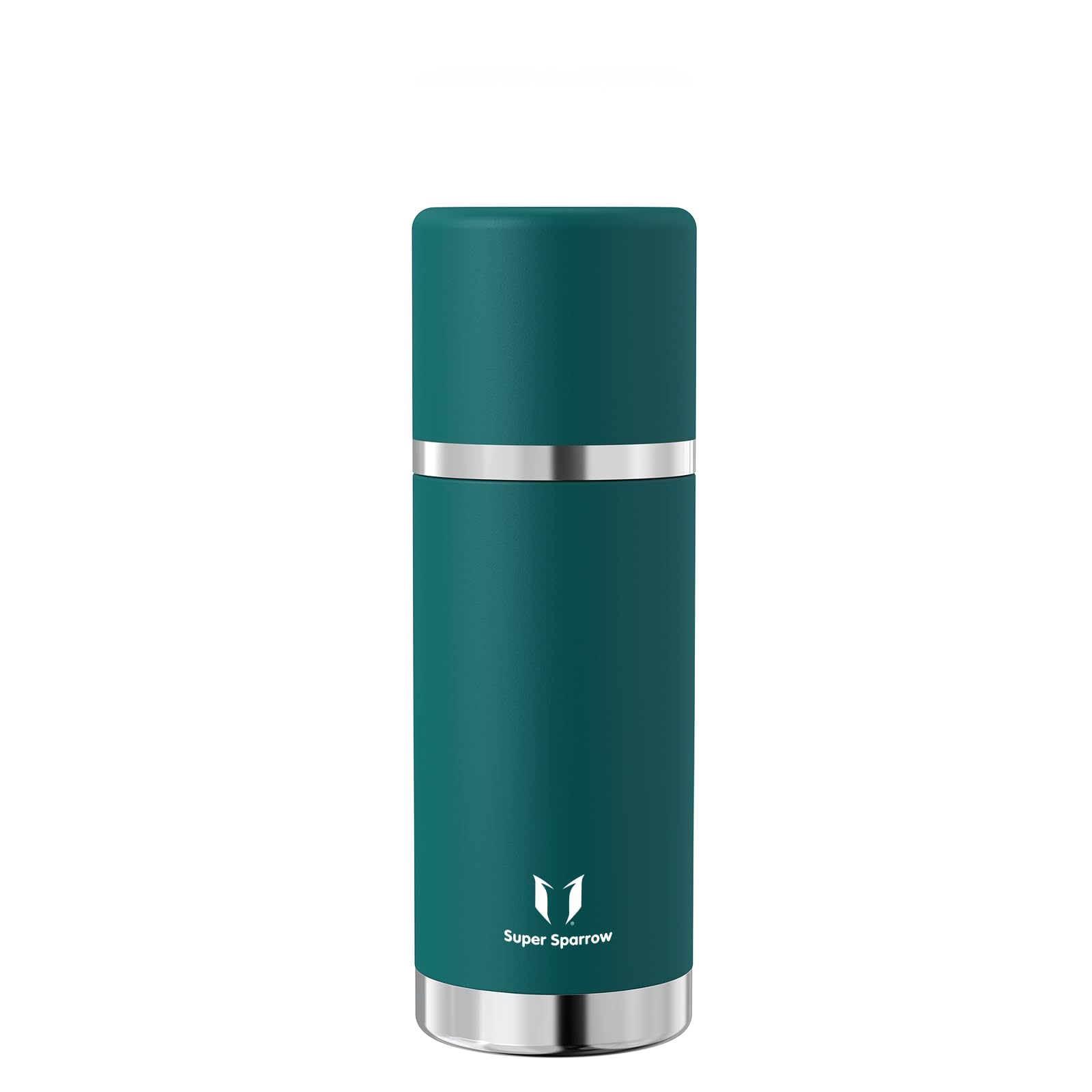 Super Sparrow Borraccia Termica -500ml/750ml/1000ml - Bottiglia Termica in Acciaio Inox - Borracce Senza BPA - Mantiene Calde 12 Ore o Fredde per 24 Ore - A Prova di Perdite Tappo Funge Anche da Tazza