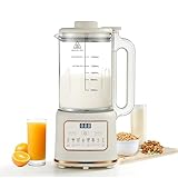 Nut Milk Maker Automatic Almond Milk Machine 1.5L(50oz) 10 in 1 Plant Milk Machine for Homemade Plant-Based Milk, Oat, Cashew, Soy and fresh juice Delay Start with Delay Setting and Self Cleaning