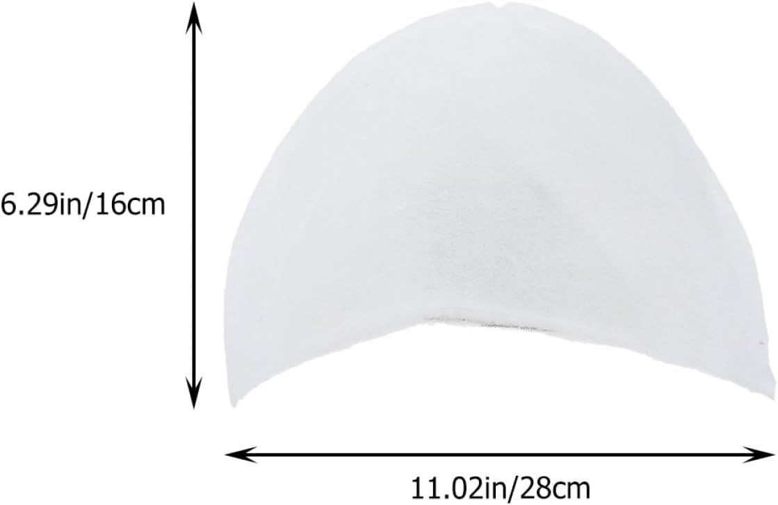50pcs Cotton Shoulder Pads for Women Lightweight Breathable Reusable Shoulder Enhancers for Suits and Dresses for Everyday Use Comfortable and Portable