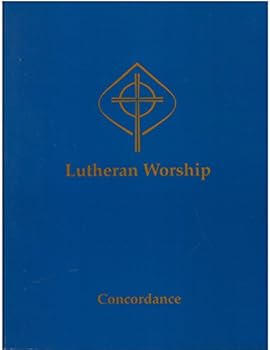 Paperback The Lutheran Worship Concordance Book
