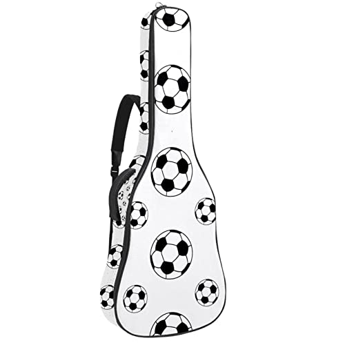Sac à dos guitare acoustique à motif oies pour vos déplacements urbains et séances de répétition