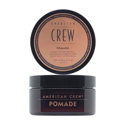 American Crew Men's Hair Pomade (OLD VERSION), Medium Hold with High Shine, 3 Oz (Pack of 1)
