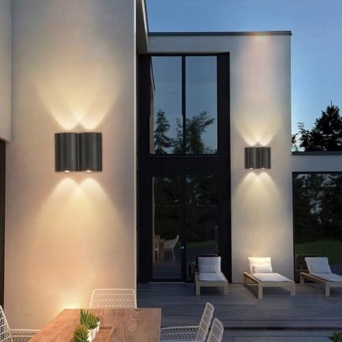 Lámpara LED exterior para iluminar zonas oscuras de la pared con flexión 7