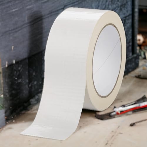 Badem10 Tamir Onarım Tadilat Bandı 48 mm x 10 Metre Çok Amaçlı Beyaz Takviye Bant Güçlü Yapıştırıcı - Görsel 6