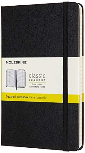 Moleskine Classic Ruled Paper Notebook, Hard Cover and Elastic Closure Journal, Color Scarlet Red, Size Extra Large 19 x 25 cm, 192 Pages