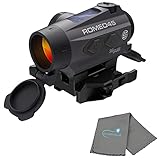 Sig ROMEO4S 1x20MM Red Dot Sight, SOR43021, with a Lumintrail Lens Cleaning Cloth