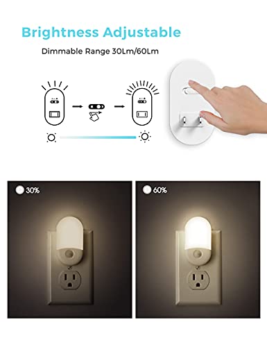 Image of L LOHAS LED Motion Sensor Night Light, Bright Night Lights Plug into Wall