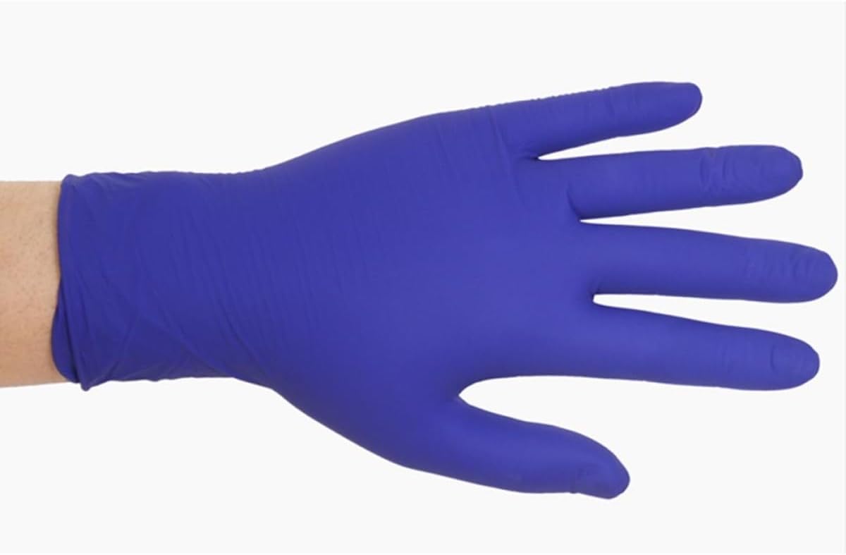 100pcs Food-grade Pvc Disposable Gloves, Waterproof and Oil-resistant Latex Protection Gloves, Extra Thick Xl Size for Household Cleaning and Baking Use