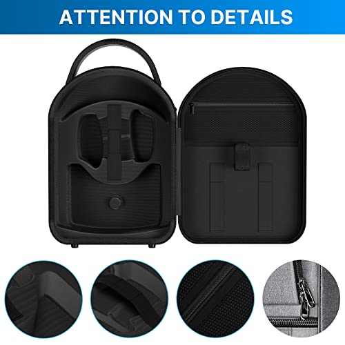 Typecase Carrying Case For Oculus Quest 2, Elite Strap & Quest 2 Accessories - Holds Controllers, Battery Packs, Link Cables & Face Covers - Protective Travel Case Compatible With Meta Quest 2 (Gray) #TOP4