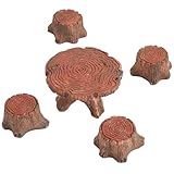 Mini Fairy Miniature:La table de jardin miniature est très adaptée à la production DIY. Vous pouvez libérer votre imagination et votre créativité, ajouter plus de micro décorations, créer des micro paysages uniques, et exercez également vos compétences de production